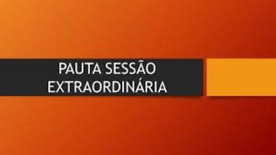 Convite para 12ª Sessão Extraordinária da 4ª Sessão Legislativa da 14ª Legislatura
