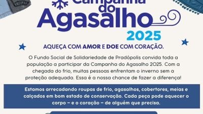 Campanha do Agasalho 2025 – Aqueça com amor