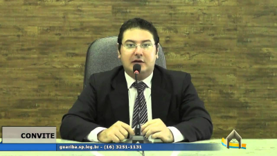 O Legislativo na Internet - Câmara de Guariba inicia transmissão das Sessões Ordinárias Ao Vivo
